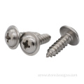 Cross Recessed Round Pan Washer Head Tapping Screws